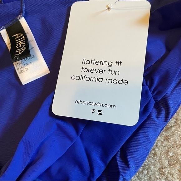 ATHENA Womens AT11318 Hey There Stud Hipster Bikini Bottom - Picture 8 of 11